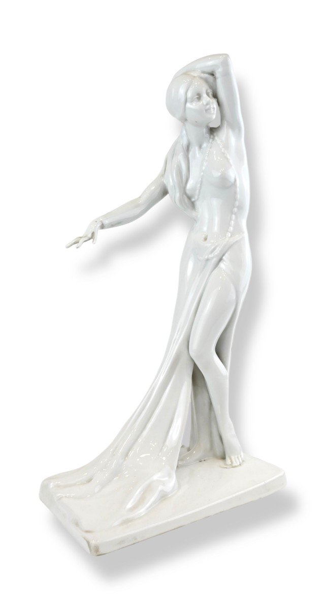 Pirkenhammer - Danseuse En Porcelaine - Tchécoslovaquie Années 1930